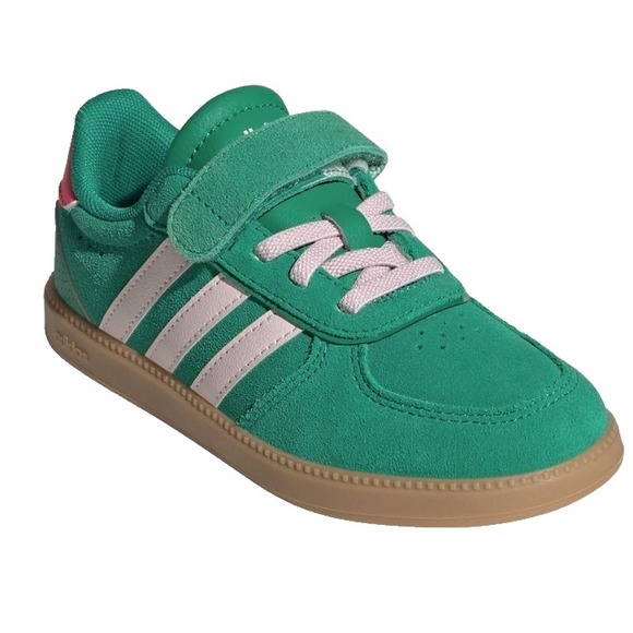 adidas Other - Children Unisex Shoes Adidas Kids Breaknet Sleek ELC JQ1802 Green/Pink Size 3Y